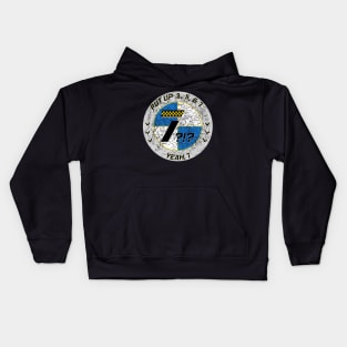 "Seven?!?" Kids Hoodie